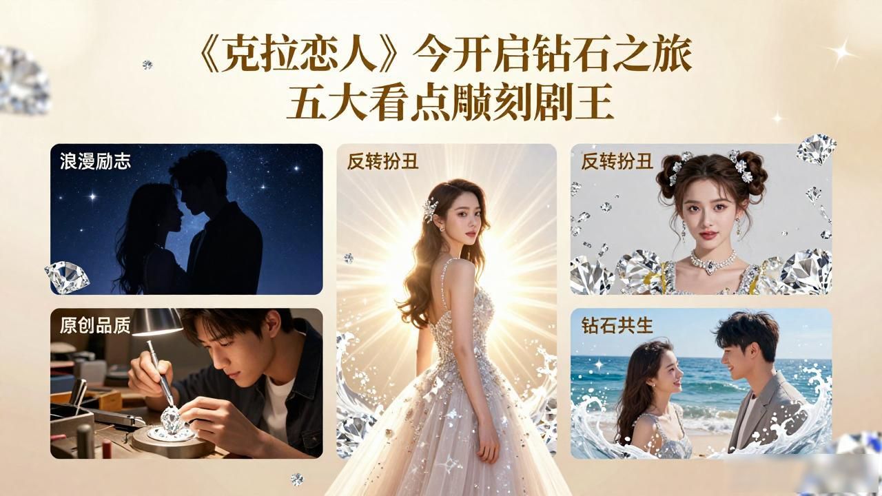 《克拉恋人》今开启钻石之旅 五大看点雕刻剧王